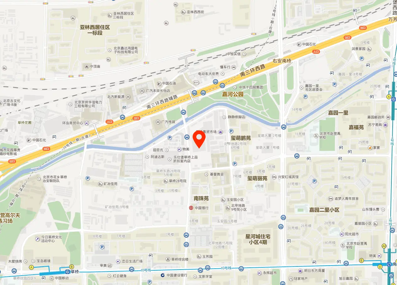 首农双创中心地图位置